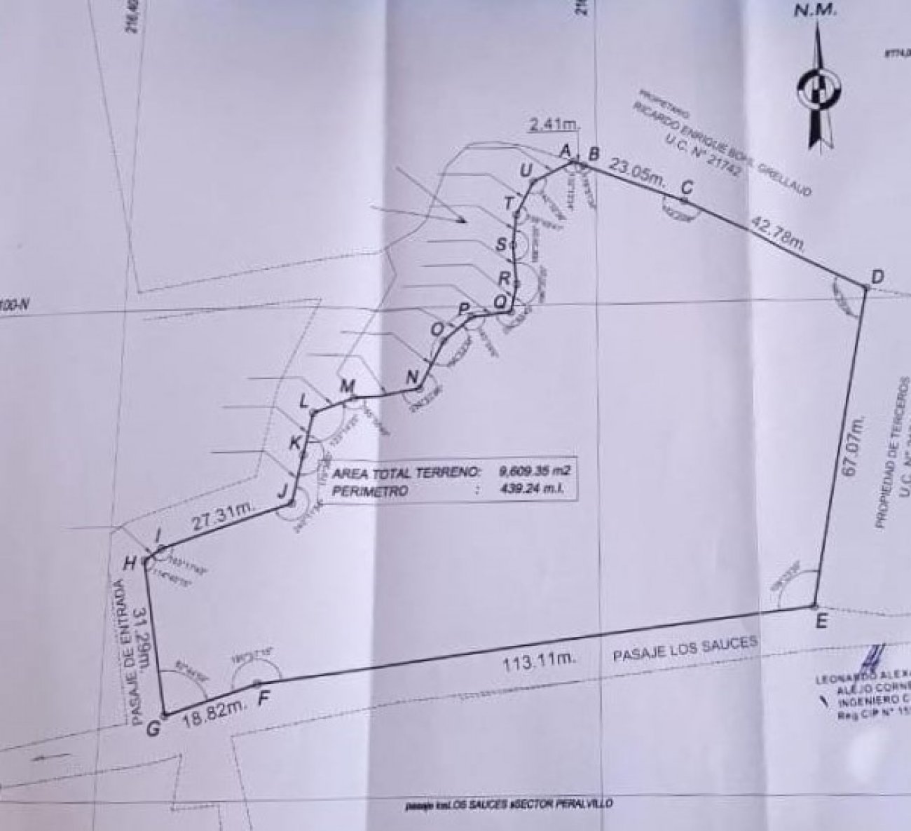 VENTA DE TERRENO EN HUACHO