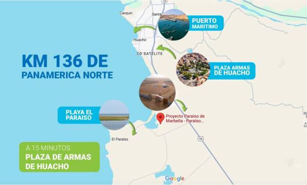 mapa de ubicación del terreno en venta